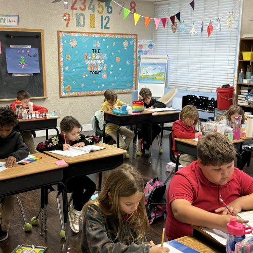 Christian School Classroom in Bradenton Classroom learning at a Bradenton Christian school